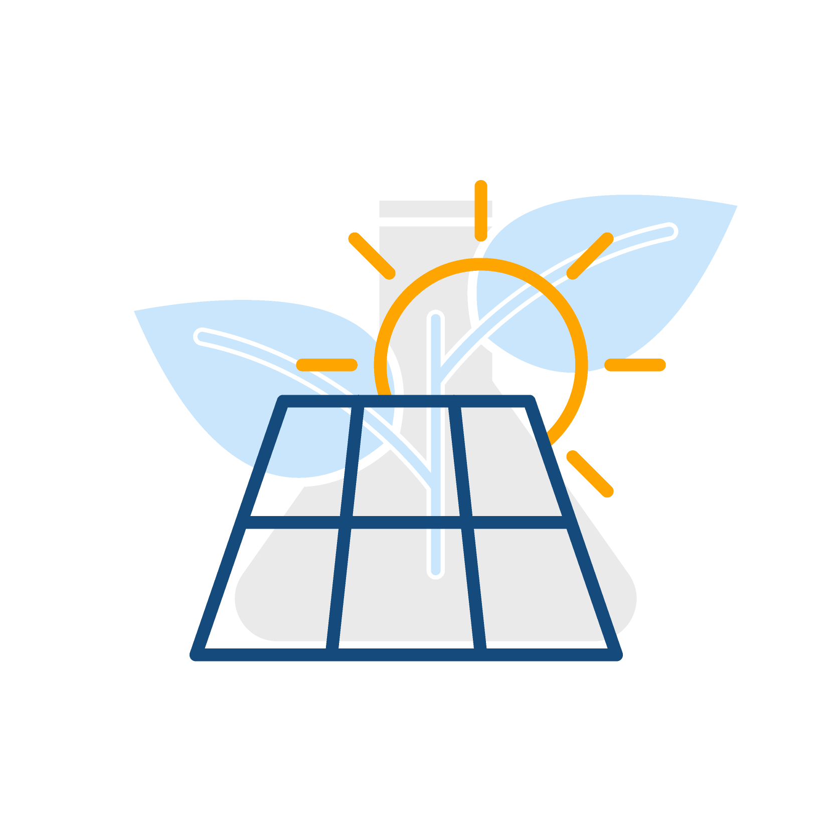 Picto photovoltaïque eco responsable par SOLIZY